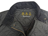 Barbour Jacket S/M Dull Black Chelsea Padded Quilt Polyester