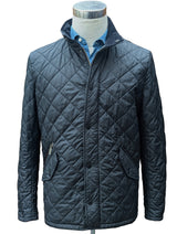 Barbour Jacket M Ltd Ed Union Jack Black Moran Padded Quilt Polyester