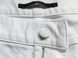 Zegna Jeans 42 Pure White 5 pocket cotton/elastane Denim