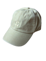 eHABERDASHER Dad Cap Stone Beige Brushed Cotton