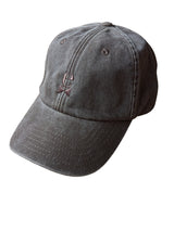 eHABERDASHER Dad Cap Washed Brown Brushed Cotton