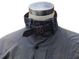 Hackett Field Rally Jacket M Blue-Grey Waxed England