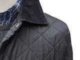 Barbour Jacket M/L Soft Midnight Blue Eksdale Padded Quilt Polyester
