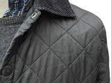 Barbour Jacket XS/S Black Liddesdale Padded Quilt Polyamide