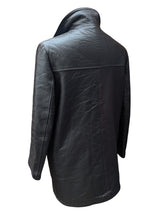 Vintage Oakleaf England Leather Shearling Coat M/L Dark Brown