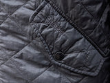 Barbour Jacket S/M Grey Chelsea Padded Quilt Polyester
