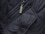 Barbour Jacket S/M Grey Chelsea Padded Quilt Polyester