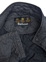 Barbour Jacket S/M Grey Chelsea Padded Quilt Polyester