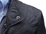 Barbour Jacket S/M Grey Chelsea Padded Quilt Polyester