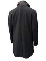 Vintage Shannon British Coat XL/44 Brown 3-button Pure Wool