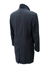 Nigel Hall Abraham Moon Coat M Brown Herringbone 3-button Pure Wool