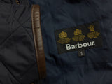 Barbour Jacket S/M Midnight Blue Powell Padded Quilt Polyester
