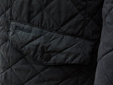 Barbour Jacket S/M Soft Charcoal Grey Millton Quilted Polyester Gore-Tex