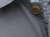 Hackett Trench Coat S/38 Faded Navy Cotton/Nylon