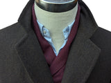 Vintage Chester Barrie Coat L/42 Dark Charcoal Brown Pure Wool