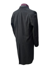 Vintage Chester Barrie Coat L/42 Dark Charcoal Brown Pure Wool