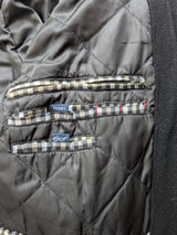 Paul Smith Car Coat M/L Black Wool/Cashmere