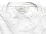 Zegna Tee Shirt M White 3D Graphic Cotton