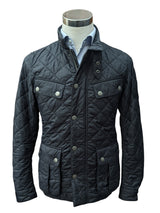 Barbour Jacket S Midnight Ariel Padded Quilt Polyester