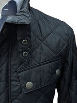 Barbour Jacket S Midnight Ariel Padded Quilt Polyester