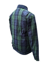 British Millerain Jacket S Blackwatch Plaid Waxed Cotton