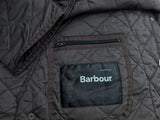 Barbour Jacket S/M Dark Brown Liddesdale Padded Quilt Polyamide