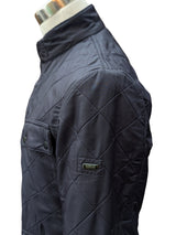Barbour Jacket M Navy Blue Ariel Polarquilt Polyamide
