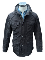Hackett Velospeed Field Jacket S Dark Brown Polyester
