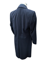 St. Michael UK Coat M/40 Navy Blue Pure Cashmere