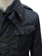 Hackett Velospeed Field Jacket M Navy Blue Polyester