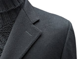 Ozwald Boateng Savile Row Coat 42R Black Pure Cashmere