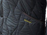 Barbour Jacket S/M Gunmetal Grey Liddesdale Padded Quilt Polyamide
