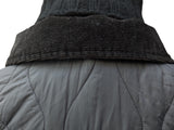 Barbour Jacket S/M Gunmetal Grey Liddesdale Padded Quilt Polyamide