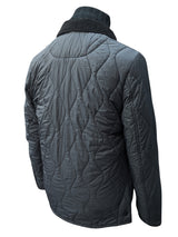 Barbour Jacket S/M Gunmetal Grey Liddesdale Padded Quilt Polyamide