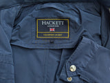 Hackett Velospeed Long Field Jacket S Navy Blue Polyester
