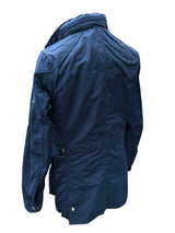 Hackett Velospeed Long Field Jacket S Navy Blue Polyester