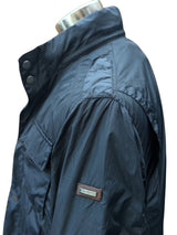 Hackett Technical Field Jacket XL Navy Blue Nylon