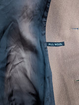 Dhobi English Coat L/42 Camel Pure Heavy Wool