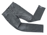 Zegna Jeans 32 Slim Washed Faded Grey 5 pocket cotton/elastane denim