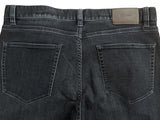 Zegna Jeans 33 Dark Grey 5 pocket cotton/elastane denim
