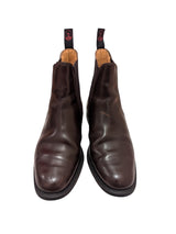 Regent (Loake?) Harrods Chelsea Boots Dark Brown Leather UK 7