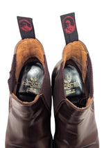 Regent (Loake?) Harrods Chelsea Boots Dark Brown Leather UK 7