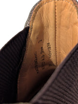 Regent (Loake?) Harrods Chelsea Boots Dark Brown Leather UK 7