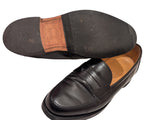 Loake Penny Loafers Black Leather UK 7