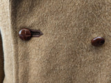 Vintage Hornes Royal Warrant DB Coat L Camel Heavy Wool/Alpaca