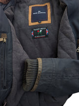 Valley Mills Mallalieus Hybrid Coat S Blue Plaid English Wool Tweed