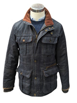 Valley Mills Mallalieus Hybrid Coat S Blue Plaid English Wool Tweed