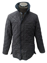 Barbour Coat XL Soft Black Microfibre Padded Polar Quilt Polyester