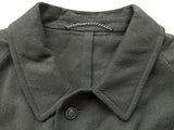 Corneliani Belted Raglan Balmacaan Coat XXL 46/48 Sage Green Wool/Cashmere