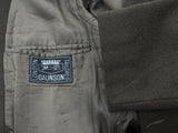 Vintage Gaunson Tailors M/38 DB Pea Coat Dark Olive Brown Wool